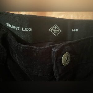 St. John's Bay Dark Corduroy Trousers